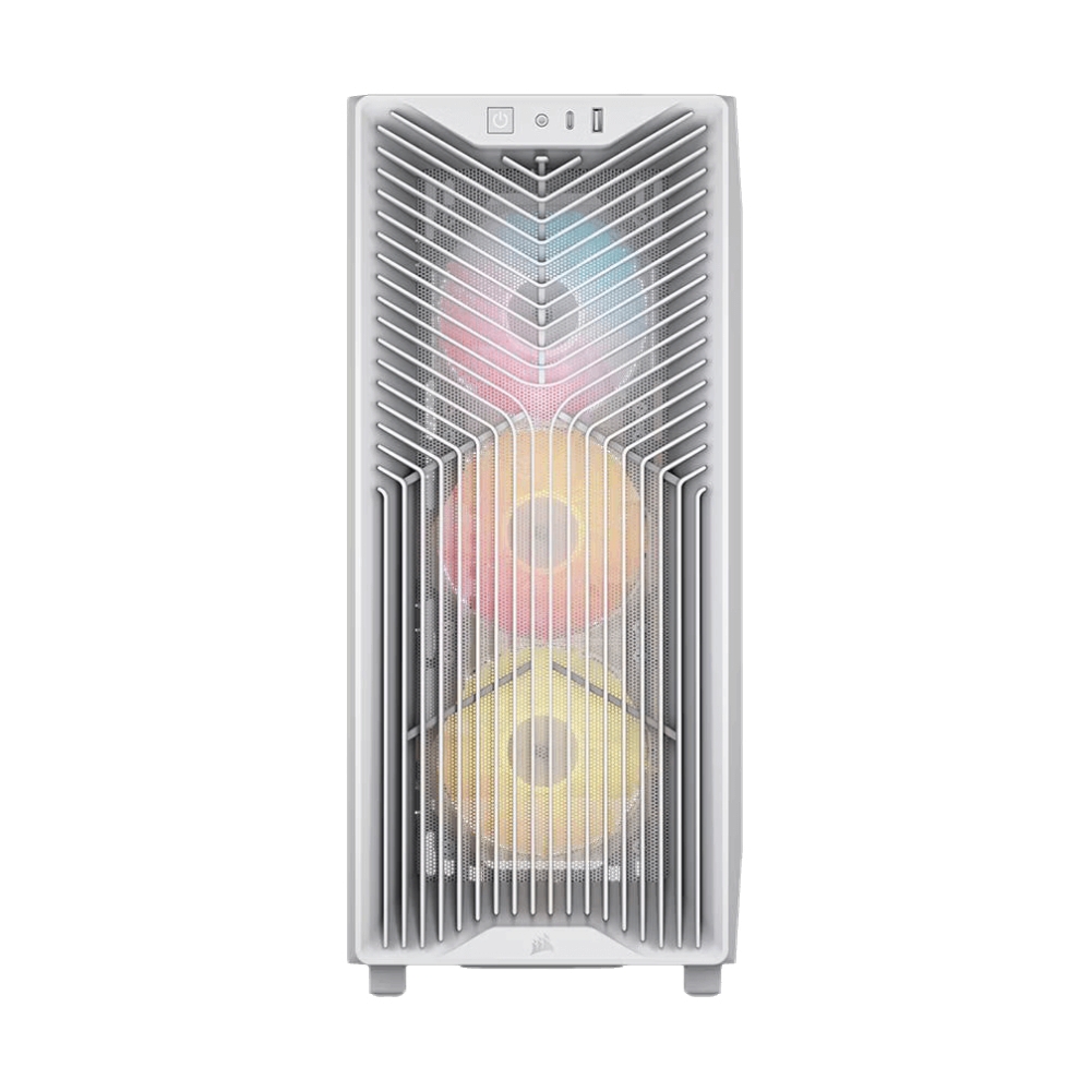 mATX CASE (NP) CORSAIR 3200D RS ARGB MID-TOWER WHITE (CC-9011345-WW)