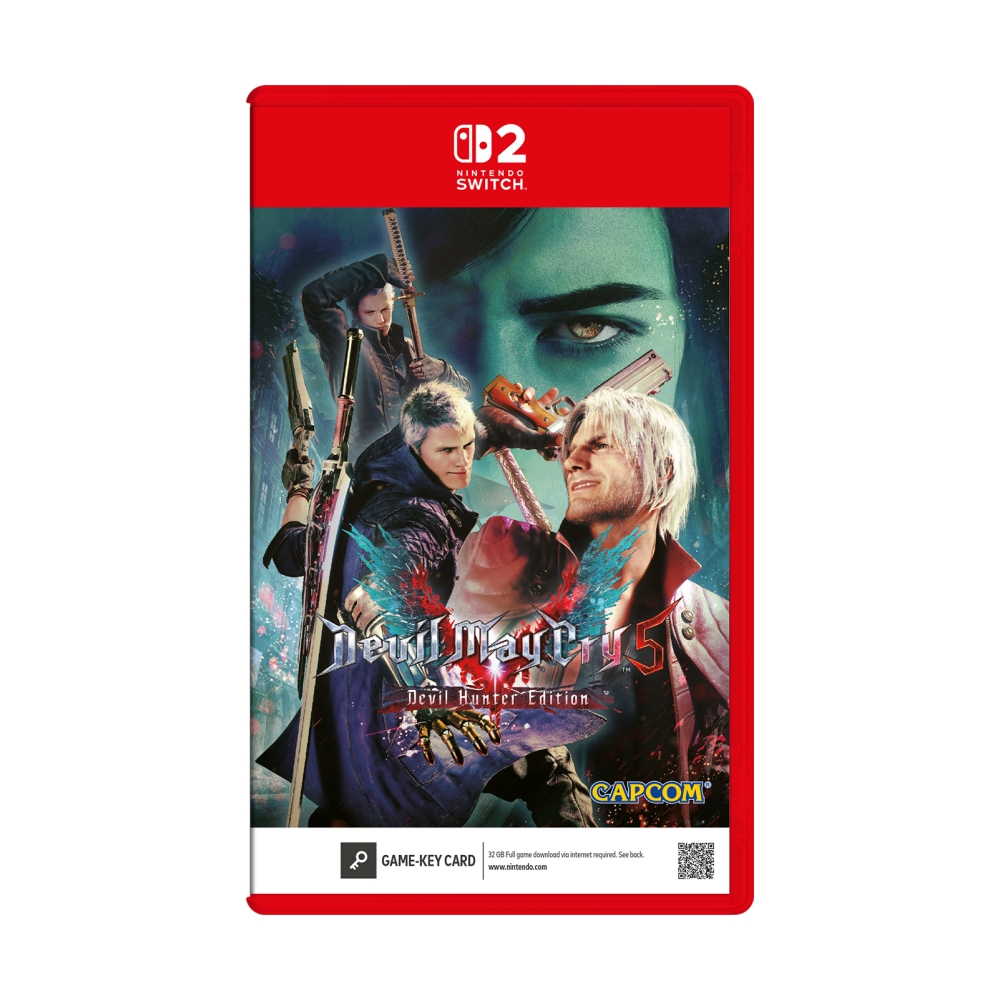 GAME NINTENDO SWITCH 2 DEVIL MAY CRY 5: DEVIL HUNTER EDITION (แผ่นเกม)