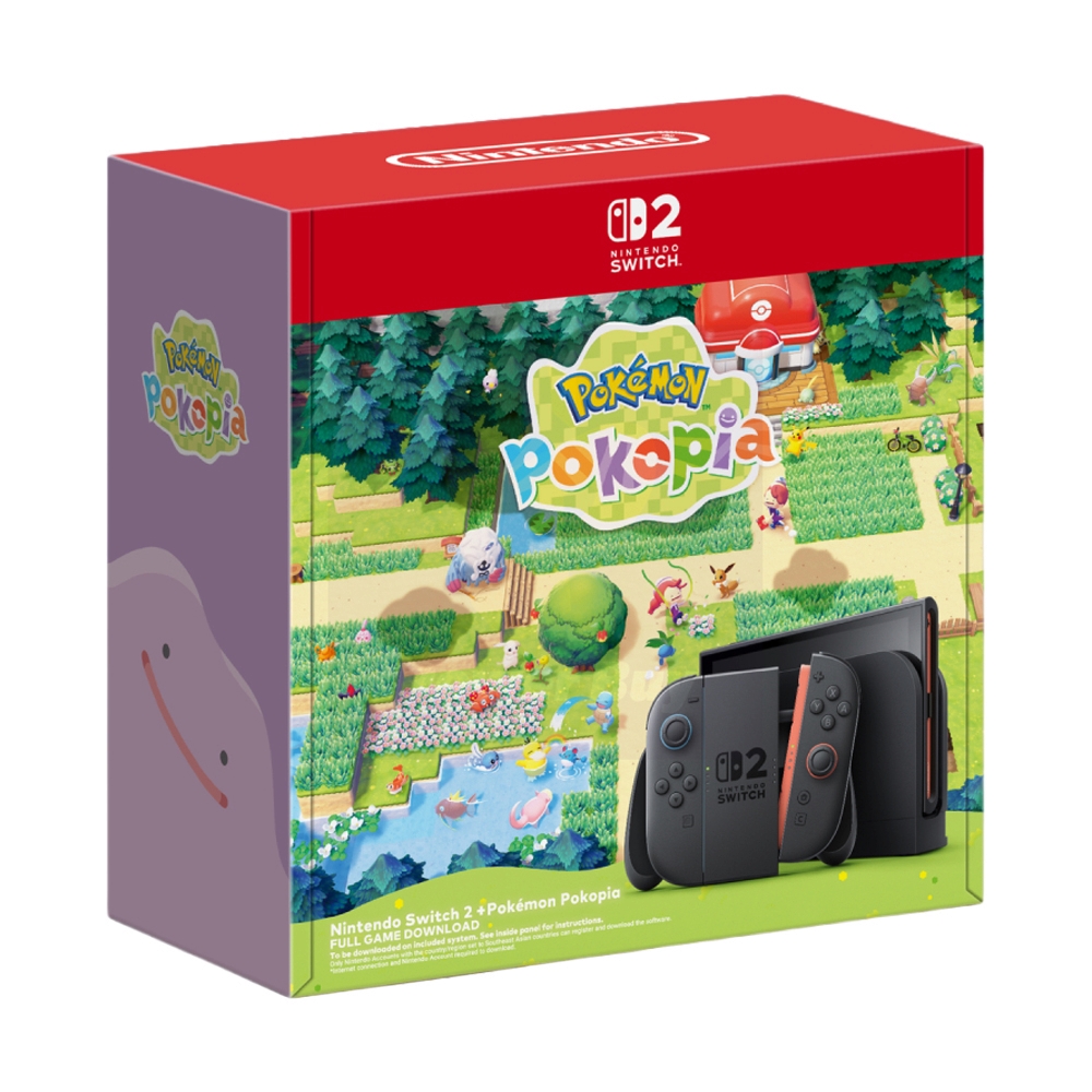 CONSOLE NINTENDO SWITCH 2 BUNDLE POKEMON POKOPIA (เครื่องเกม+แผ่นเกม) by Synnex