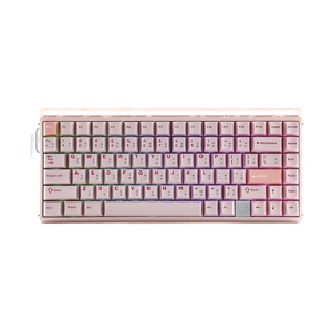 KEYBOARD WIRELESS BLUETOOTH AULA HERO75HE PINK (SMOKY MAGNETIC SWITCH คีย์บอร์ด)