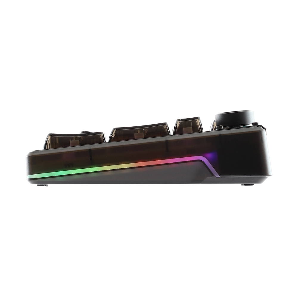 KEYBOARD WIRELESS BLUETOOTH AULA F98PRO V3 BLACK TRANSPARENT (CRYSTAL SWITCH คีย์บอร์ด)