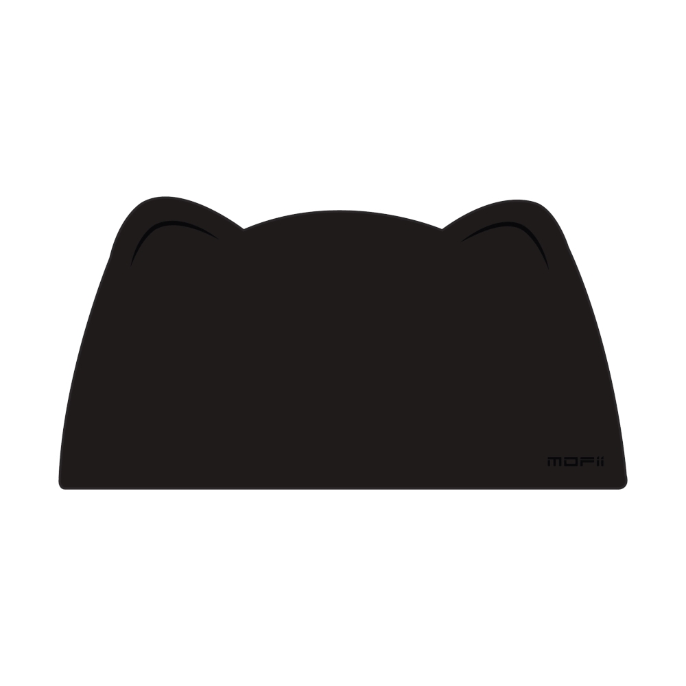 Mouse Pad MOFii Meow Meow Desk M-030 Jet Black