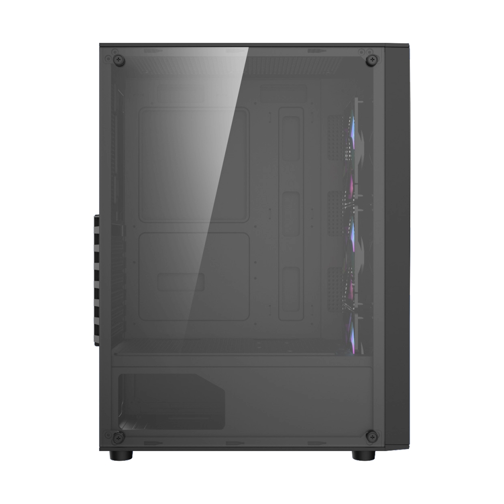 mATX CASE (NP) TSUNAMI ADVENTURE ARIOTK TEMPERED GLASS M-ATX GAMING1267 BLACK*3