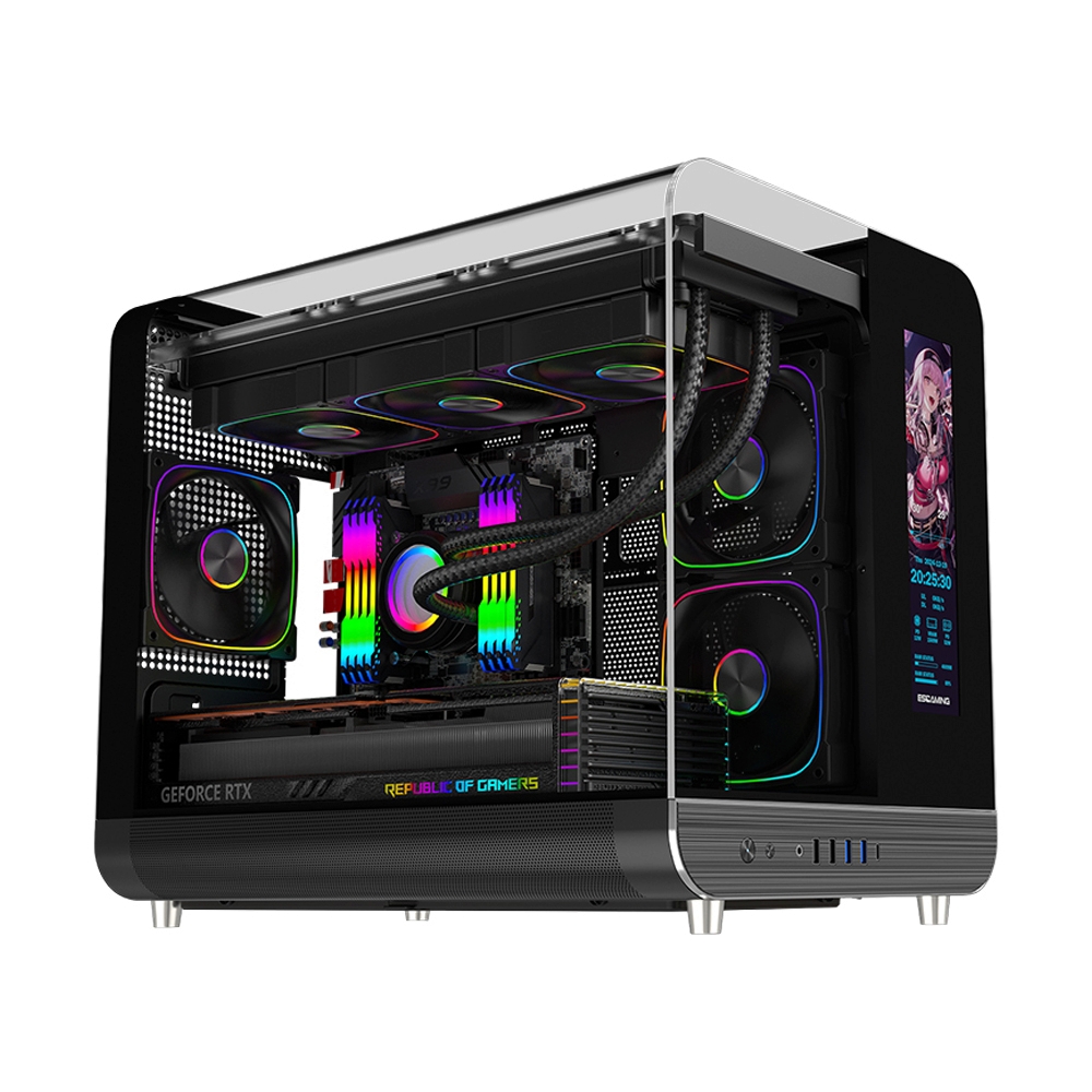 mATX CASE (NP) ITSONAS - AIRCRAFT 007-BLACK