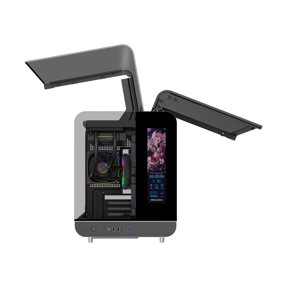 mATX CASE (NP) ITSONAS - AIRCRAFT 007-BLACK