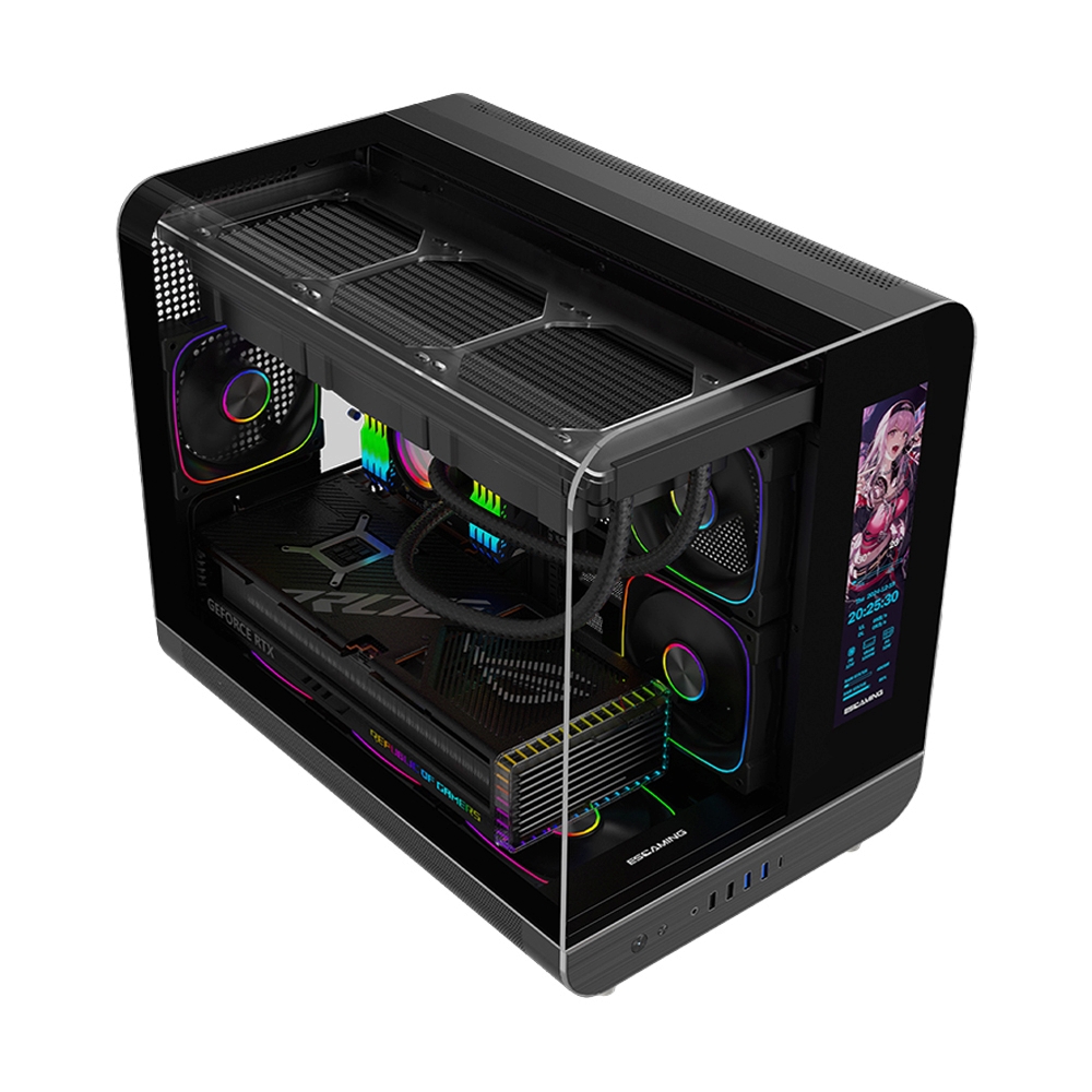 mATX CASE (NP) ITSONAS - AIRCRAFT 007-BLACK