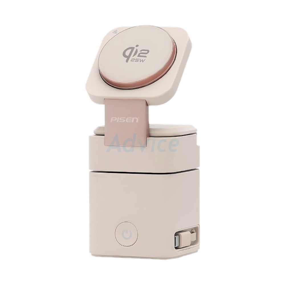 PISEN 65W GaN Desktop MagStation Charger 3-in-1 MagSafe