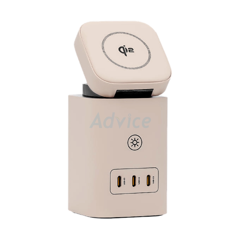 PISEN 120W GaN Desktop MagStation Charger 6-in-1 MagSafe