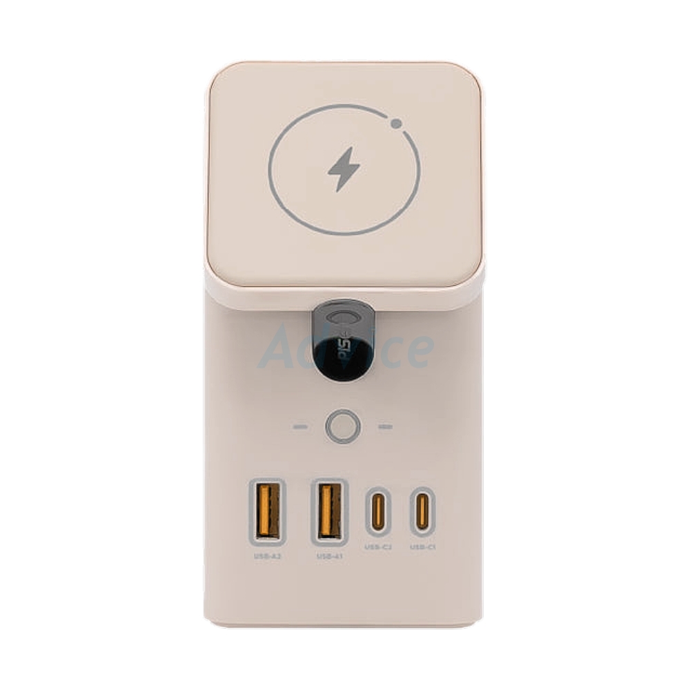 PISEN 65W GaN Desktop MagStation Charger 6-in-1 MagSafe