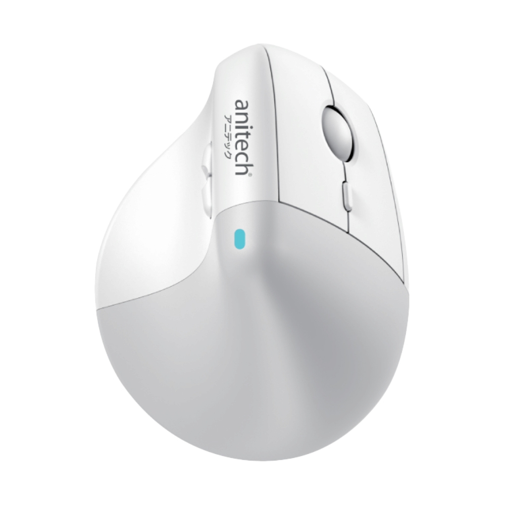 MOUSE WIRELESS ANITECH W241 WHITE (BLUETOOTH)