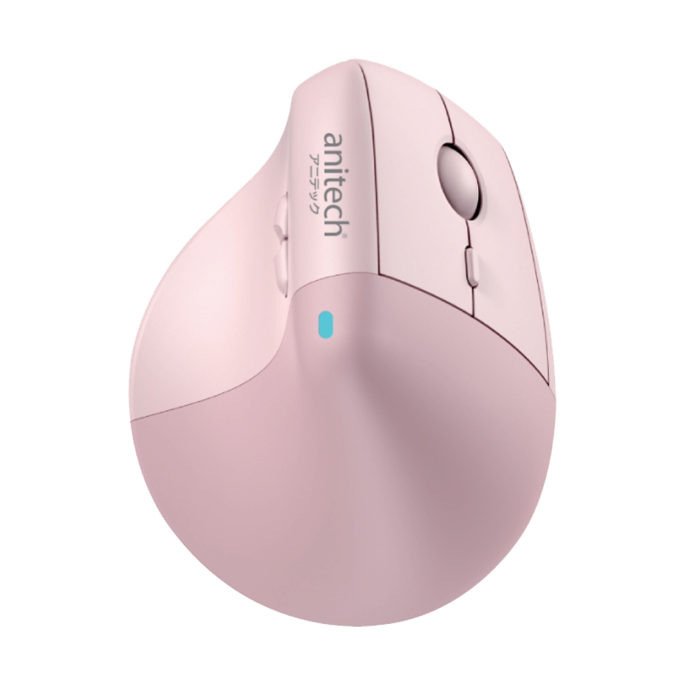 MOUSE WIRELESS ANITECH W241 PINK (BLUETOOTH)