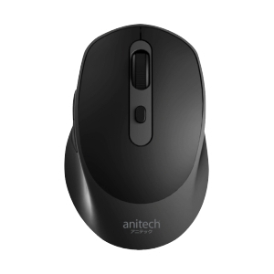 MOUSE WIRELESS ANITECH W243 BLACK