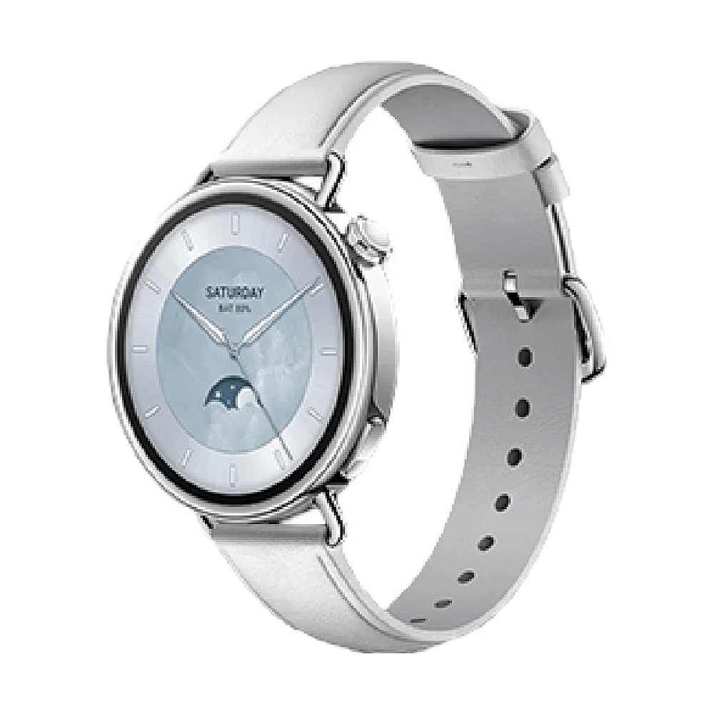 XIAOMI Watch S4 41mm White Leather Strap