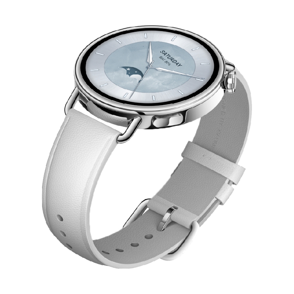 XIAOMI Watch S4 41mm White Leather Strap