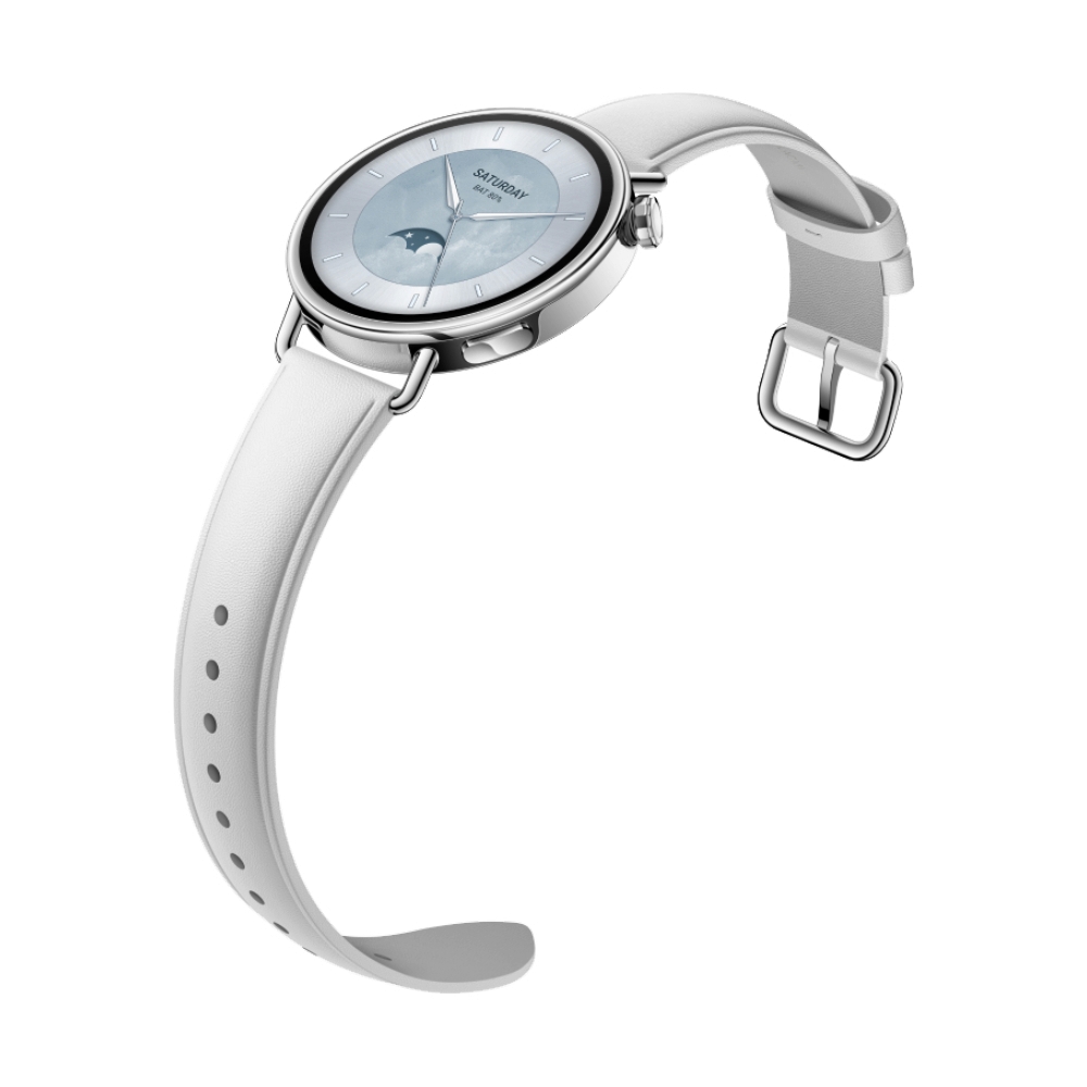 XIAOMI Watch S4 41mm White Leather Strap