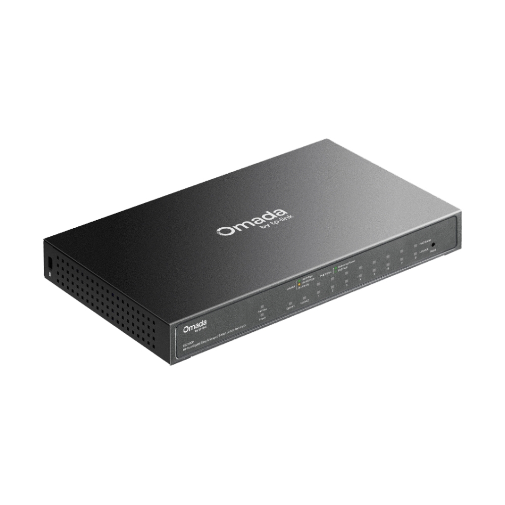 Gigabit Switching Hub 8 Port TP-LINK Omada ES210GP (8",8 PoE+)