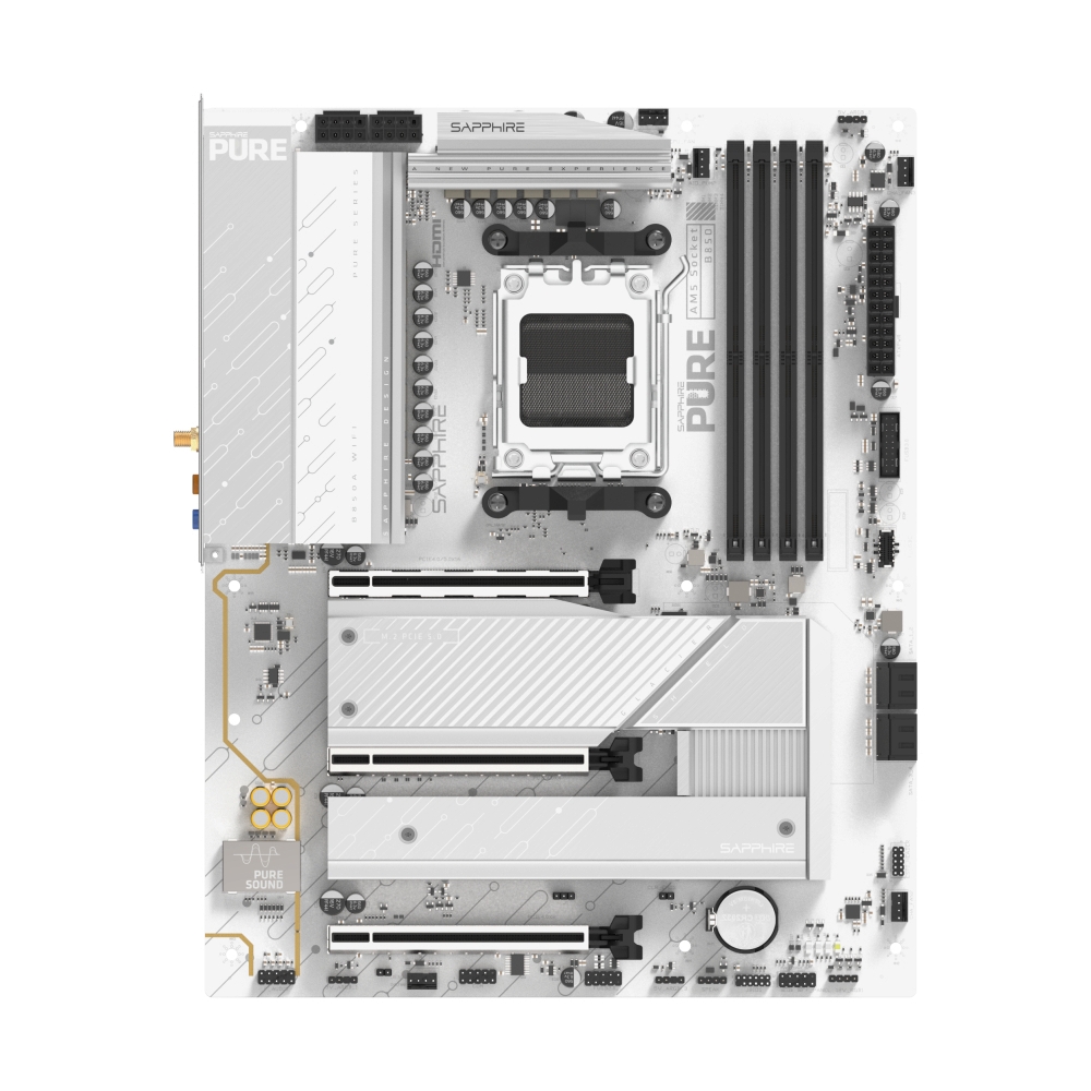 MAINBOARD (AM5) SAPPHIRE PURE B850A WIFI7 DDR5