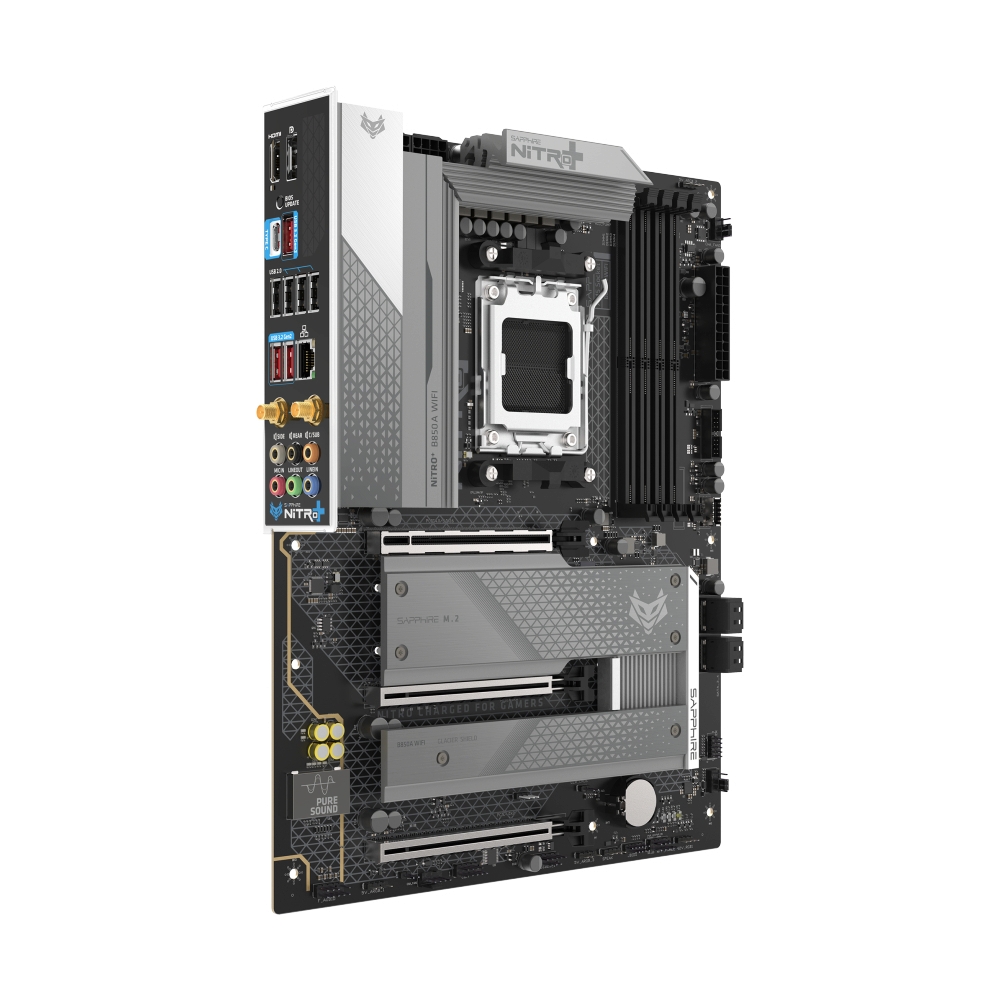MAINBOARD (AM5) SAPPHIRE NITRO+ B850A WIFI7 DDR5