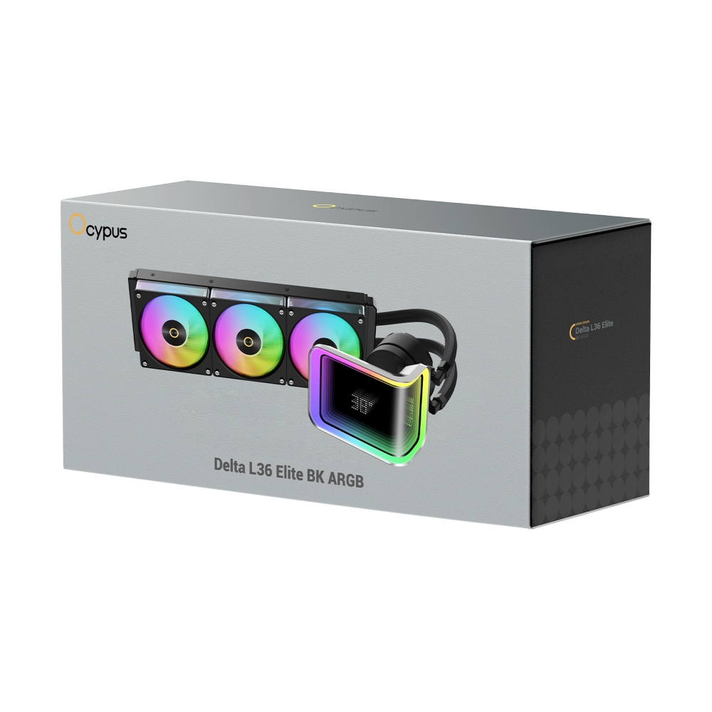 LIQUID COOLING OCYPUS DELTA L36 ELITE ARGB BLACK