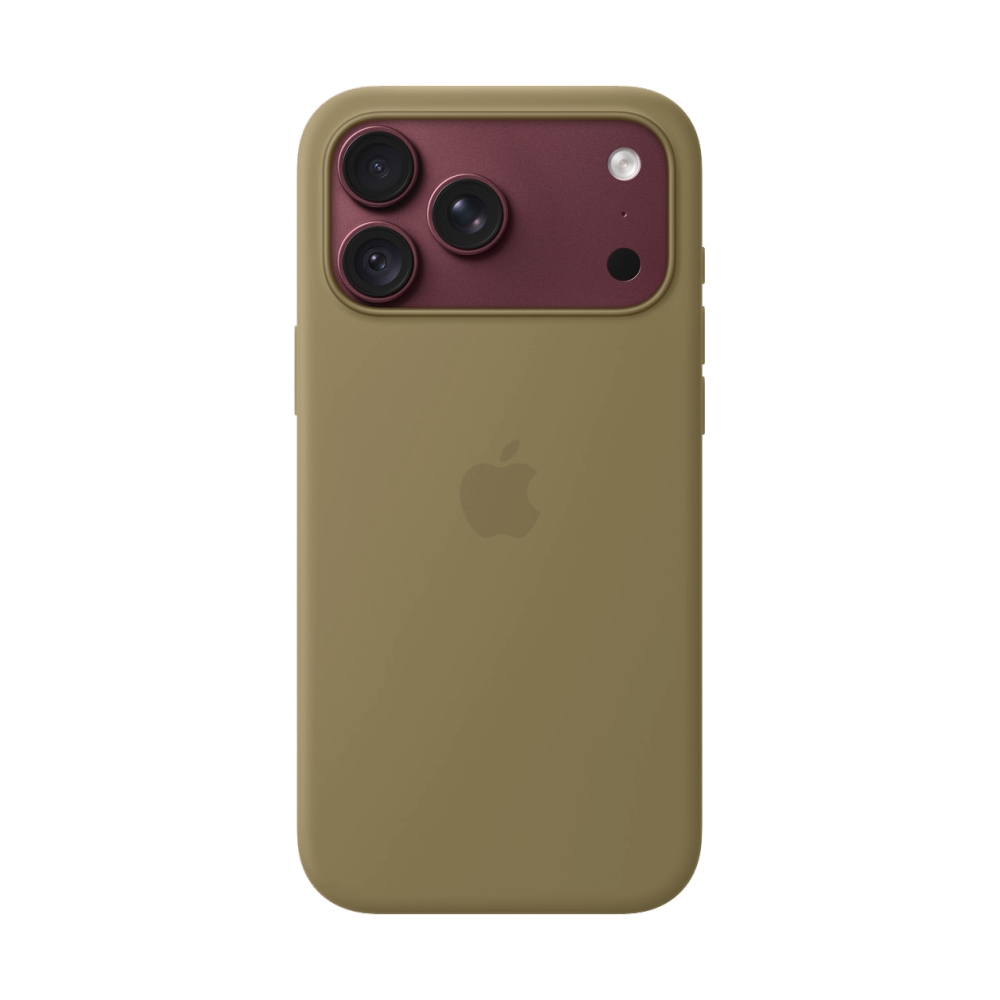 Apple Case iPhone 18 Pro Max Silicone Case with MagSafe Olive (MK924FE/A)