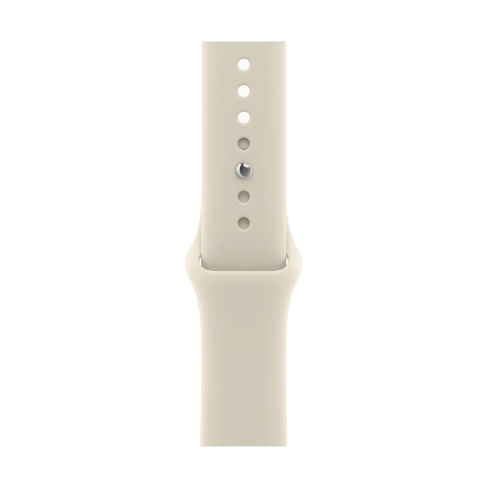 Apple Watch Series 12 GPS 46mm Light Gold Aluminium with Sand Sport Band- S/M (MJEN4SA/A)