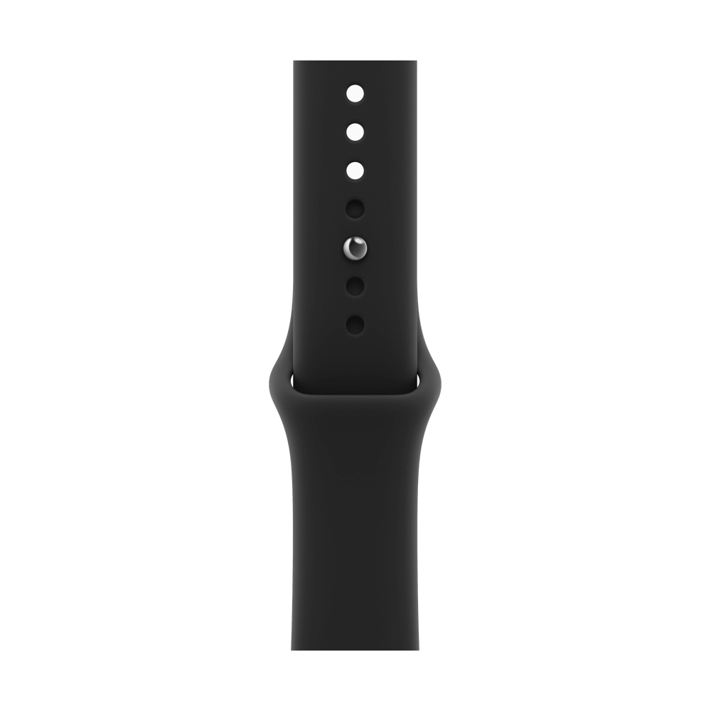 Apple Watch Series 12 GPS + Cellular 46mm Black Aluminium with Black Blue Sport Band- M/L (MJG94SA/A)