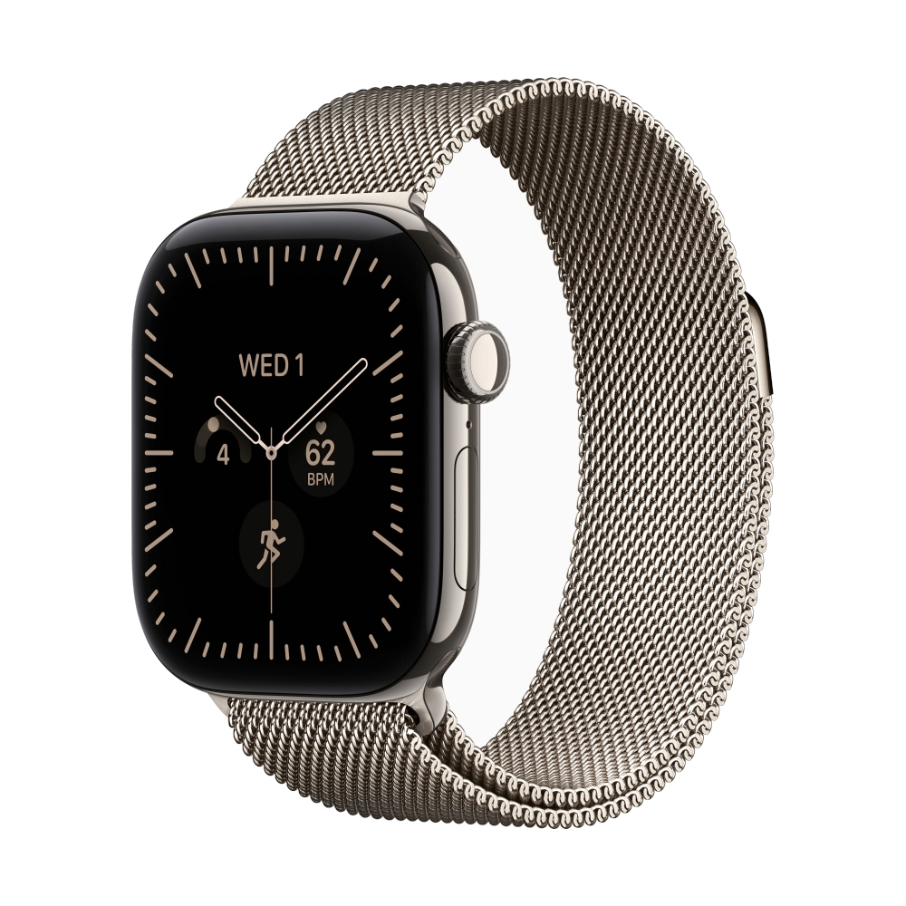 Apple Watch Series 12 GPS + Cellular 42mm Natural Titanium with Natural Milanese Loop (MJGH4SA/A)