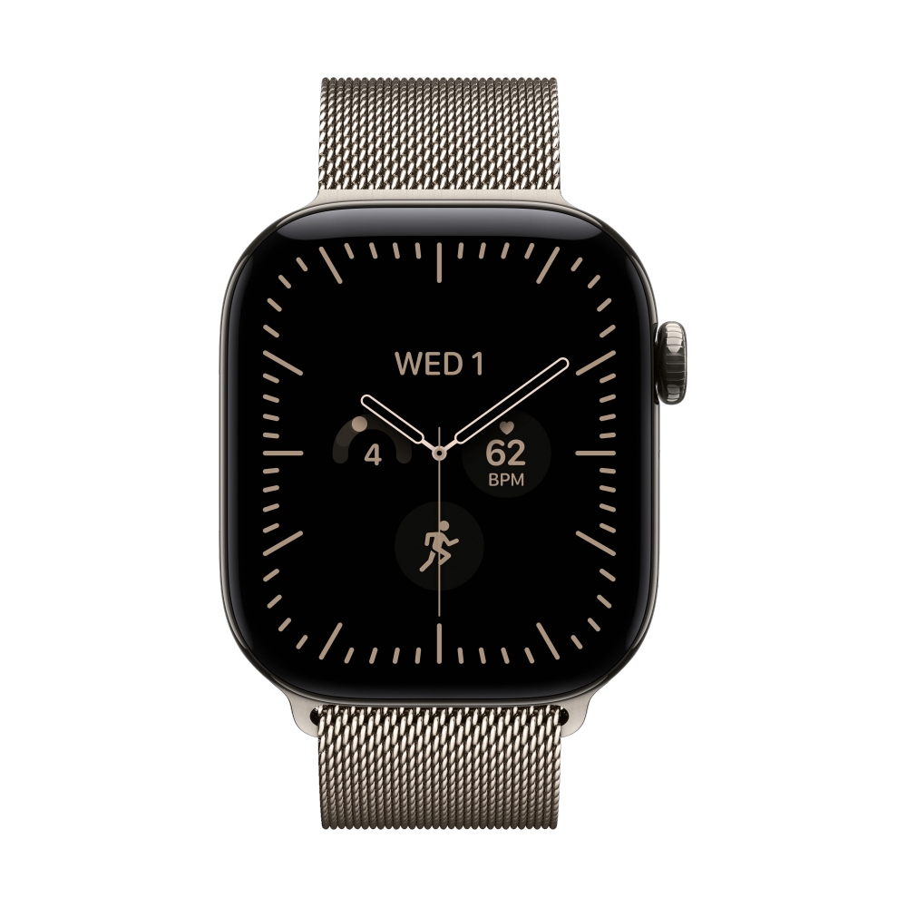 Apple Watch Series 12 GPS + Cellular 42mm Natural Titanium with Natural Milanese Loop (MJGH4SA/A)