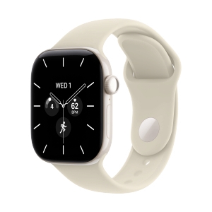 Apple Watch Series 12 GPS + Cellular 42mm Pearl White Ceramic with Sand sport Band - S/M (MJGW4SA/A)