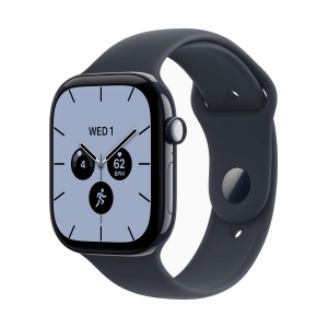 Apple Watch Series 12 GPS + Cellular 46mm Night Blue Ceramic with Navy Blue  sport Band - S/M (MJH34SA/A)