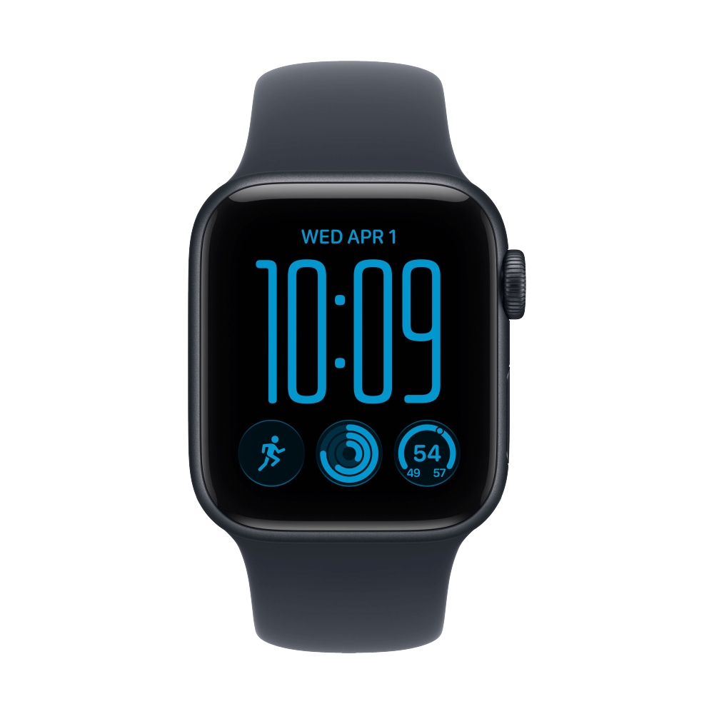 Apple Watch SE 3 GPS 40mm Midnight Aluminium with Navy Blue Sport Band-M/L (MJL14SA/A)