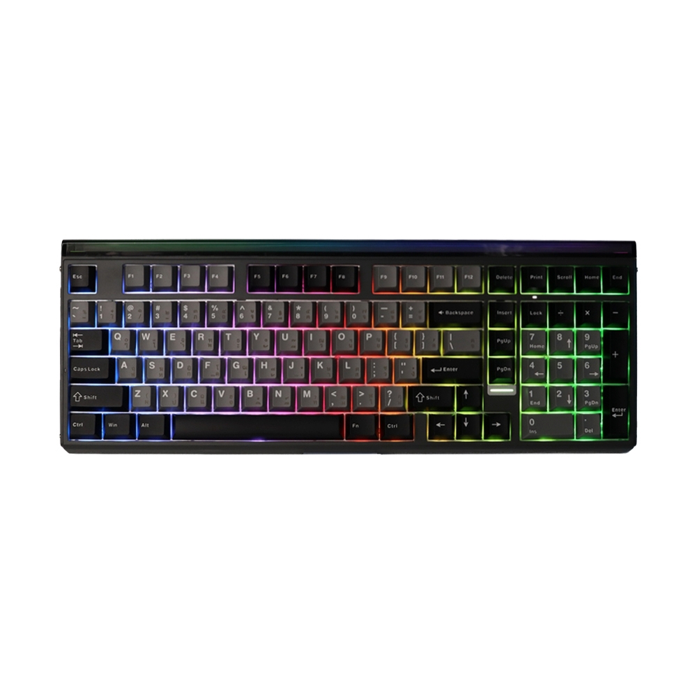 KEYBOARD AULA HERO 99 BLACK GRAY (BLACK KING MAGNETIC SWITCH คีย์บอร์ด)