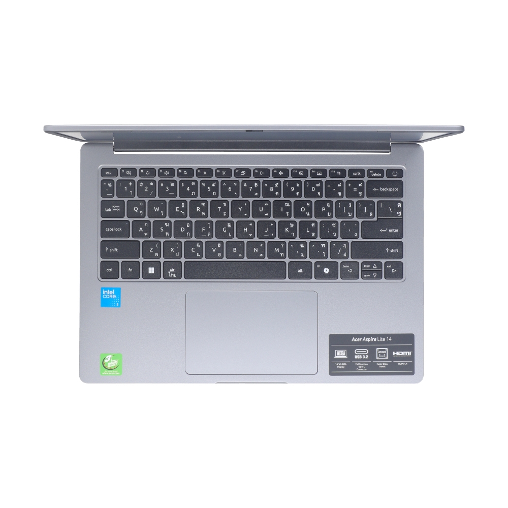 Notebook Acer Aspire Lite 14 AL14-39P-37FQ/T001 (Light Silver)