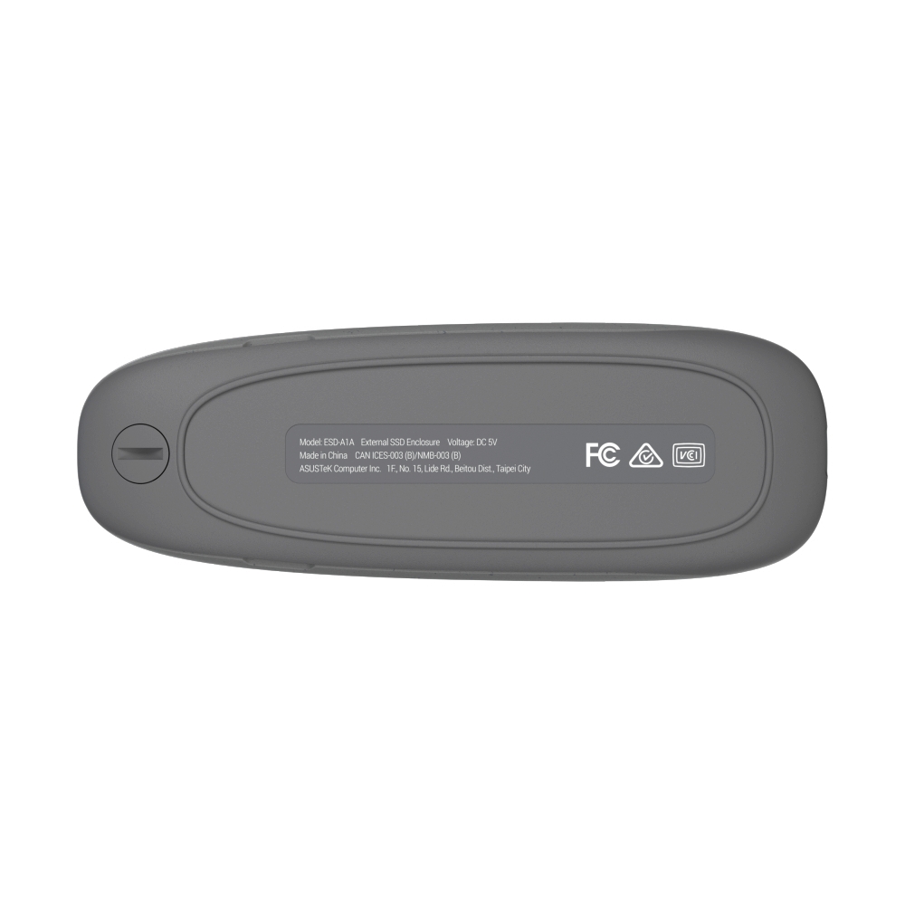 Enclosure M.2 NVMe/SATA ASUS (ESD-A1A /GRAY/G/AS)