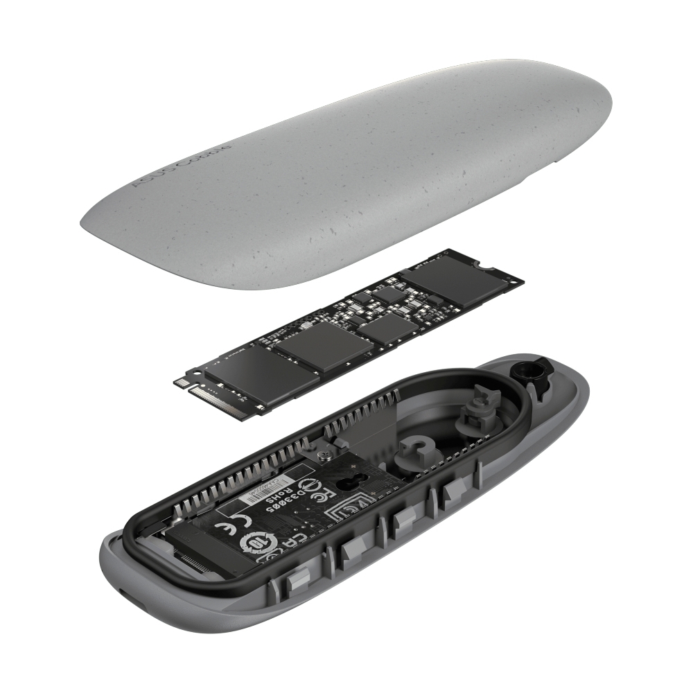 Enclosure M.2 NVMe/SATA ASUS (ESD-A1A /GRAY/G/AS)