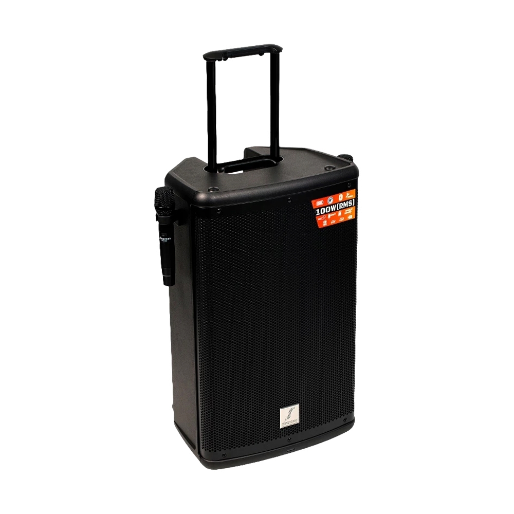 (1.0) ตู้ช่วยสอน SHERMAN (APS-509) BLUETOOTH BLACK
