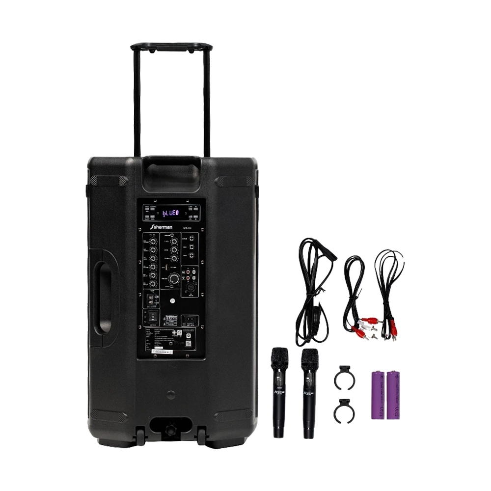 (1.0) ตู้ช่วยสอน SHERMAN (APS-509) BLUETOOTH BLACK