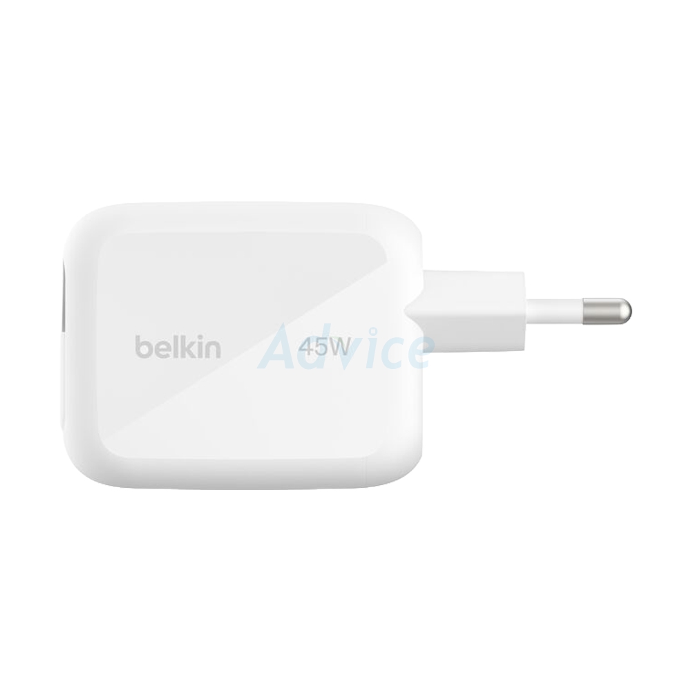 Adapter 1 Type-C Charger BELKIN (45W/WCH023thWH) White