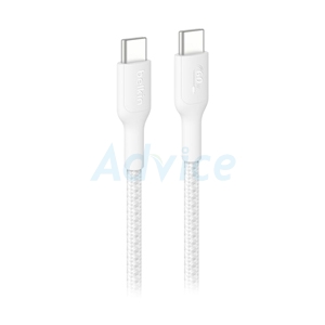 Belkin สายชาร์จ Type-C To Type-C 60W 2M White (CAB024fq2MWH)