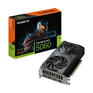 VGA GIGABYTE GEFORCE RTX 5060 WINDFORCE MAX V2 OC - 8GB GDDR7