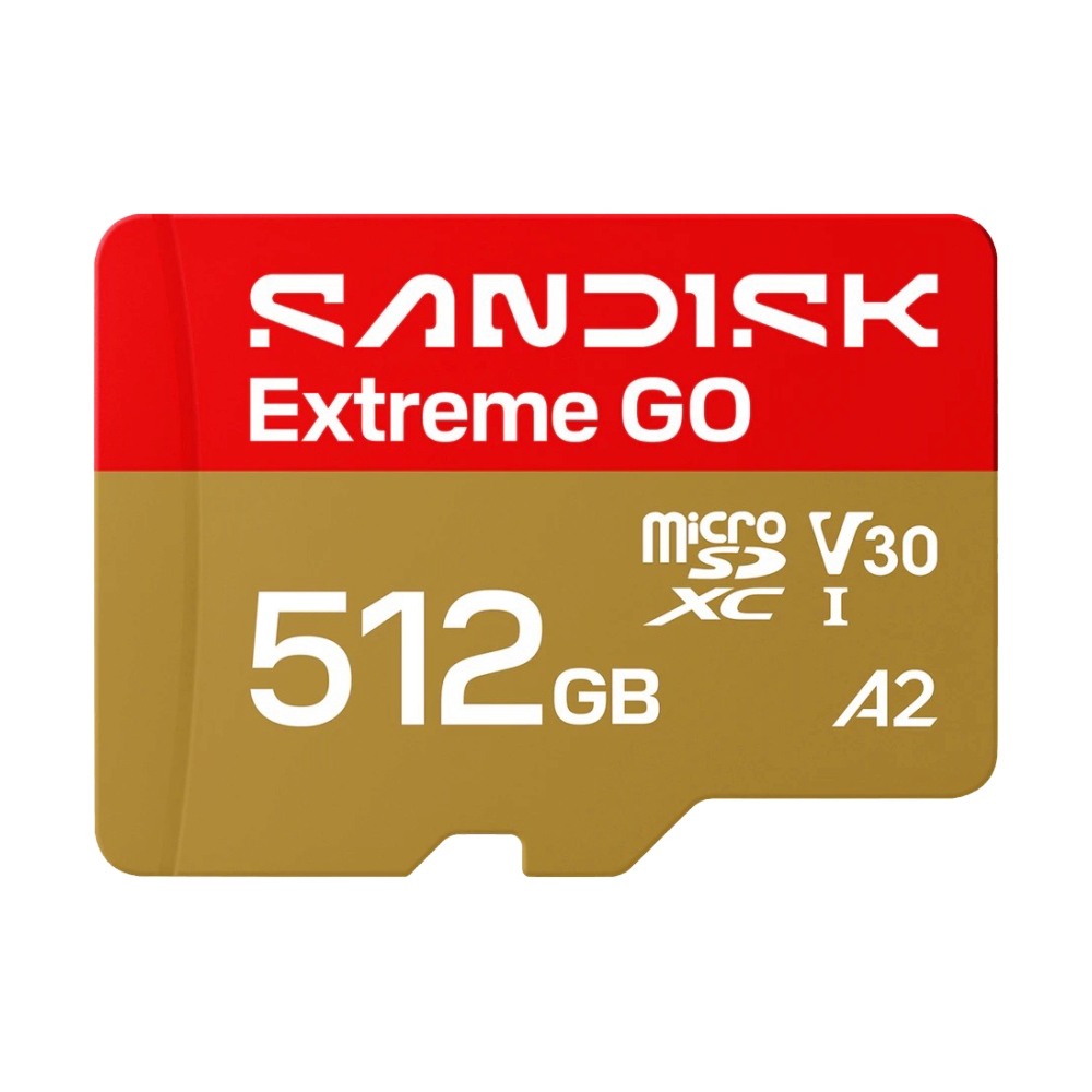 512GB Micro SD Card SANDISK Extreme GO SDSQXGN-512G-GN6MN (240MB/s)