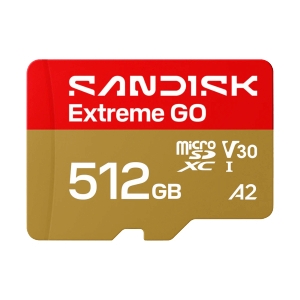 512GB Micro SD Card SANDISK Extreme GO SDSQXGN-512G-GN6MN (240MB/s)