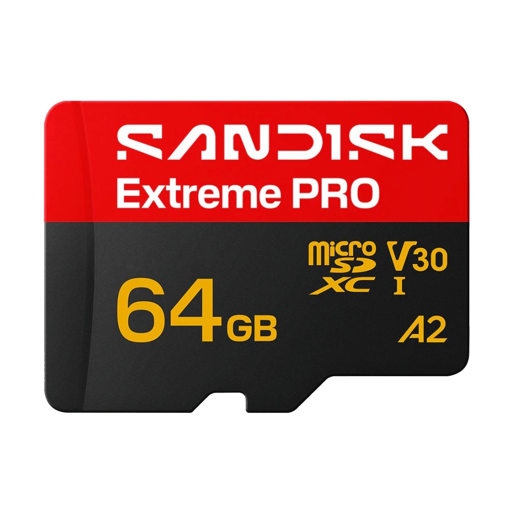 64GB Micro SD Card SANDISK Extreme Pro SDSQXCU-064G-GS6MA (200MB/s)