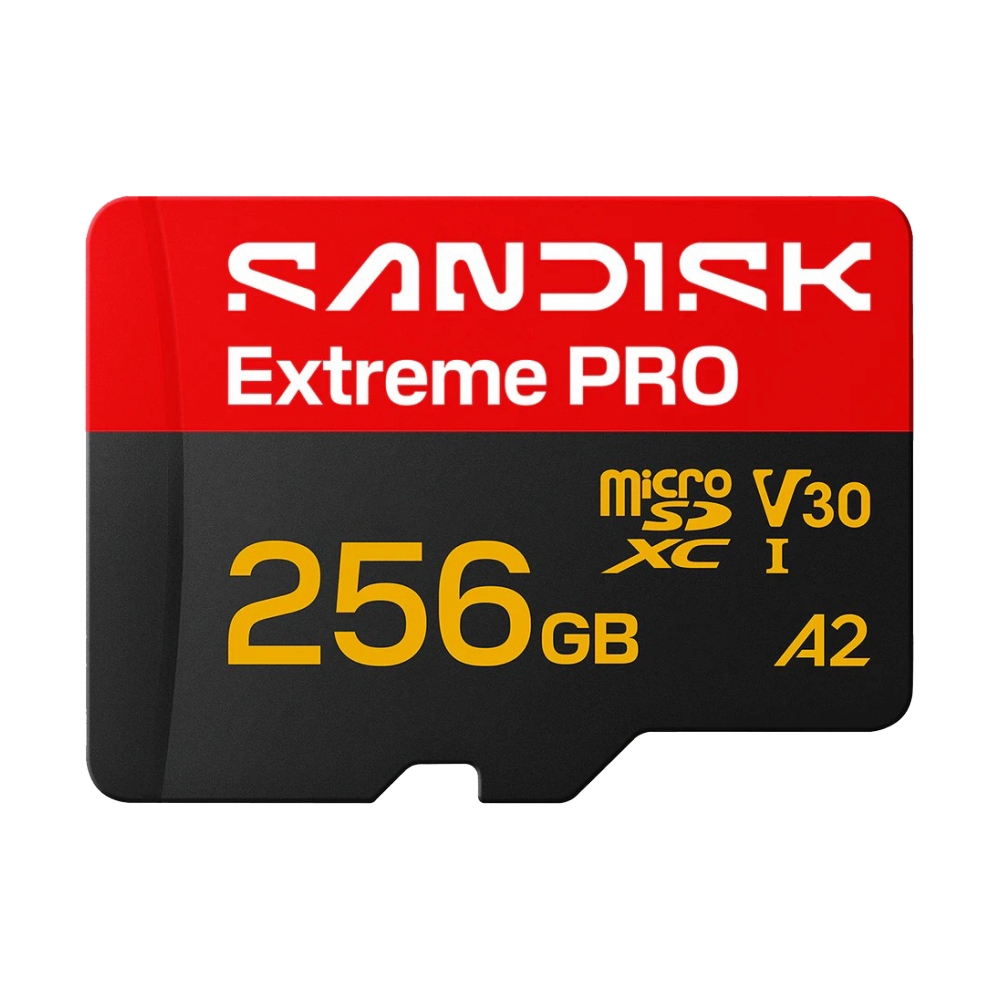 256GB Micro SD Card SANDISK Extreme Pro SDSQXCJ-256G-GS6MA (250MB/s)