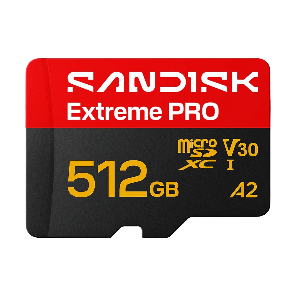 512GB Micro SD Card SANDISK Extreme Pro SDSQXCJ-512G-GS6MA (250MB/s)