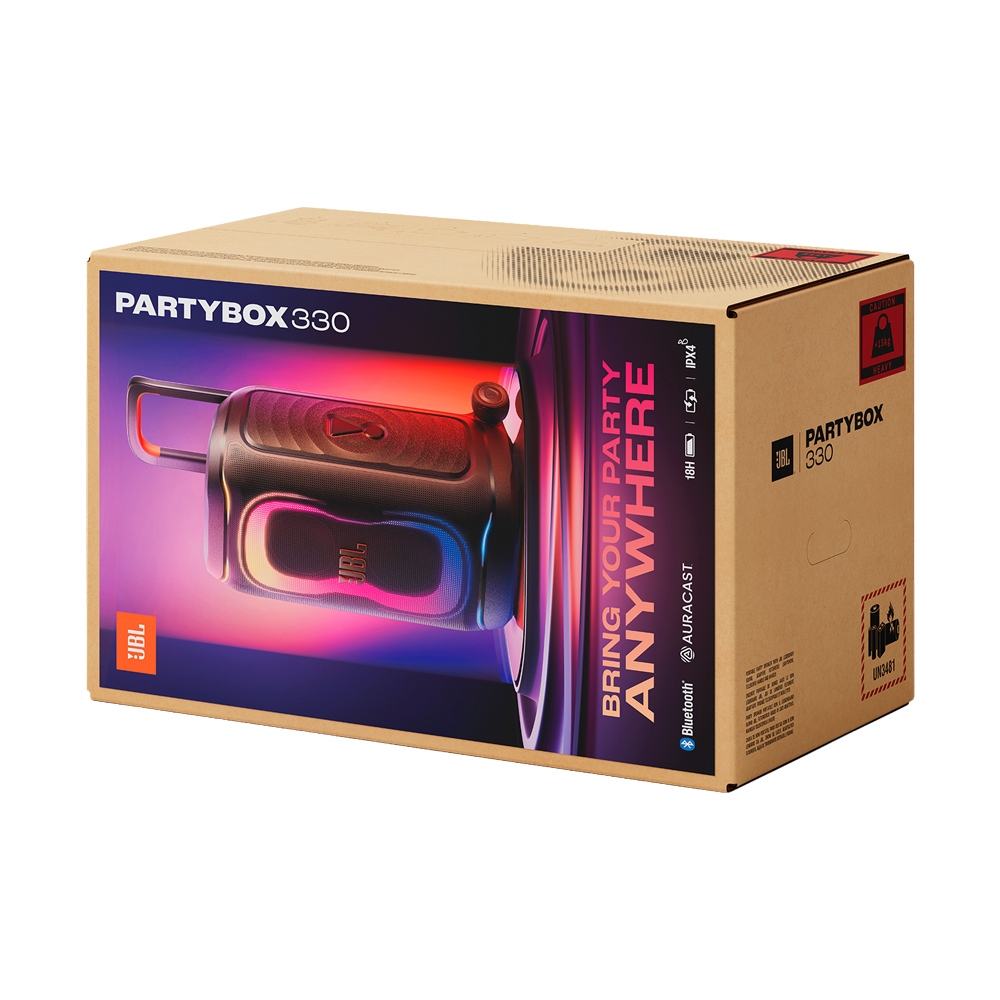 (1.0) ลำโพง JBL PARTYBOX STAGE 330AS1 BLUETOOTH BLACK