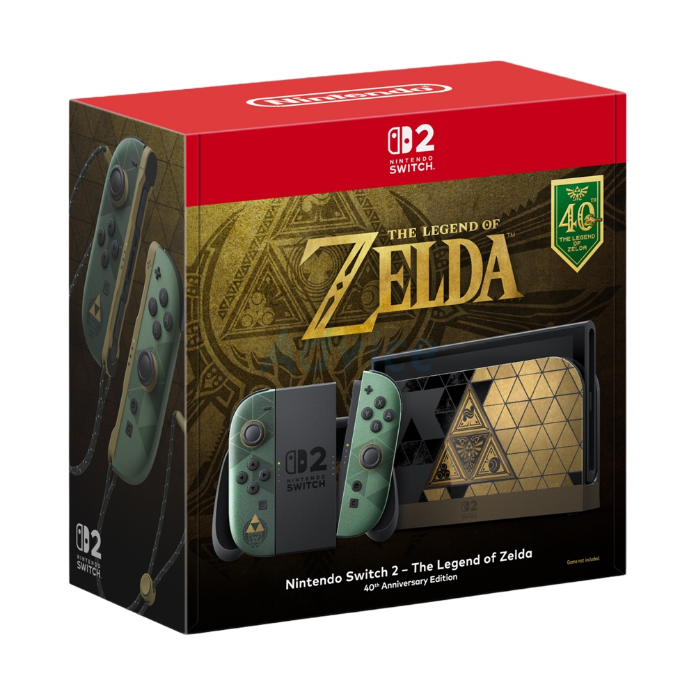 CONSOLE NINTENDO SWITCH 2 THE LEGEND OF ZELDA ? 40TH ANNIVERSARY EDITION (เครื่องเกม+แผ่นเกม) BY SYNNEX