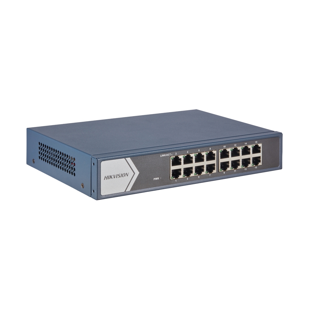 Gigabit Switching Hub 16 Port HIKVISION DS-3E0516-E(B) (10")