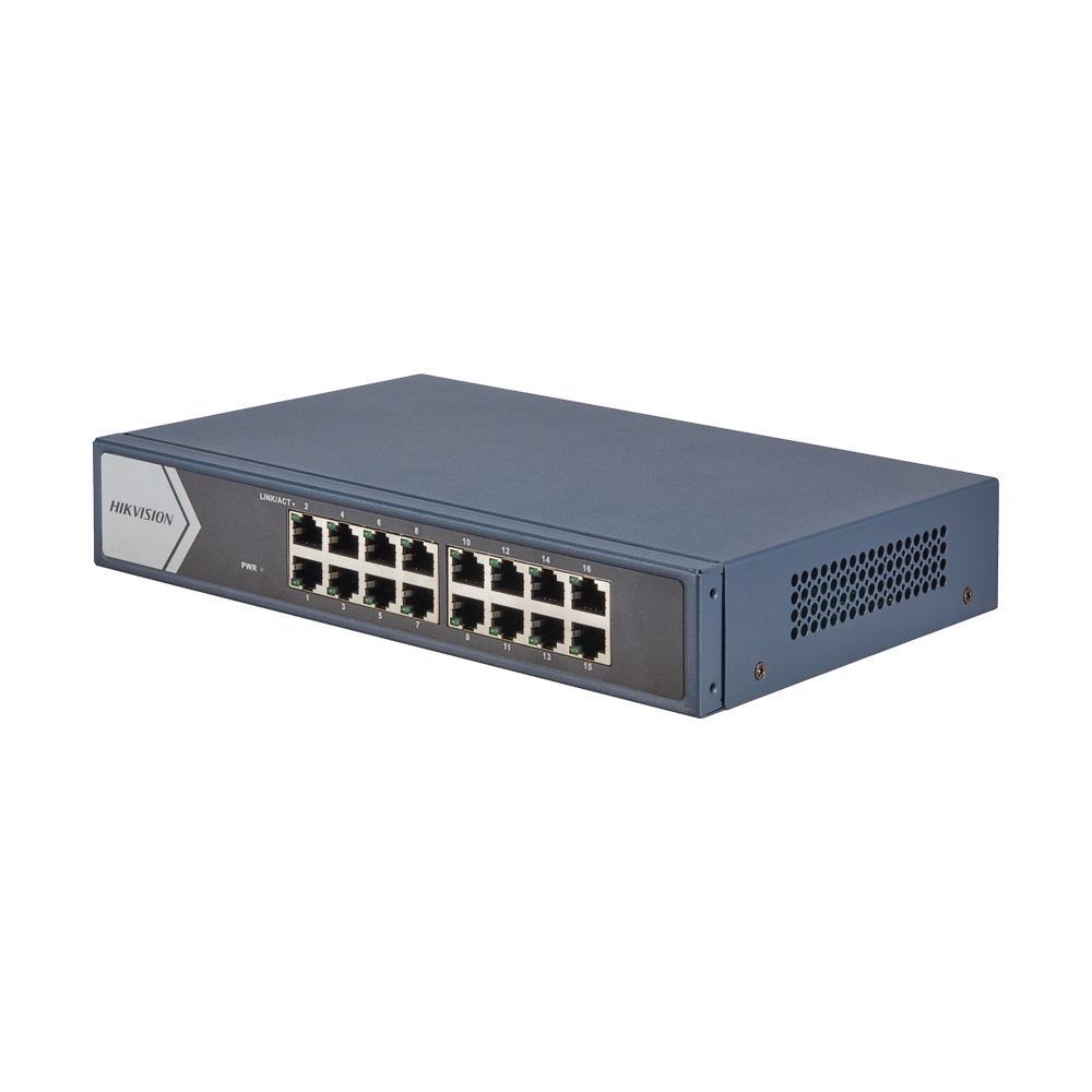 Gigabit Switching Hub 16 Port HIKVISION DS-3E0516-E(B) (10")