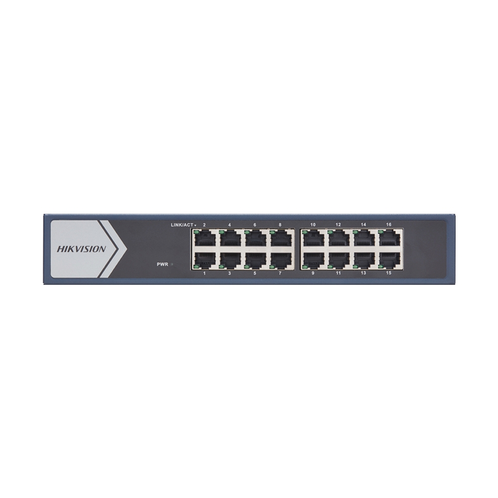 Gigabit Switching Hub 16 Port HIKVISION DS-3E0516-E(B) (10")